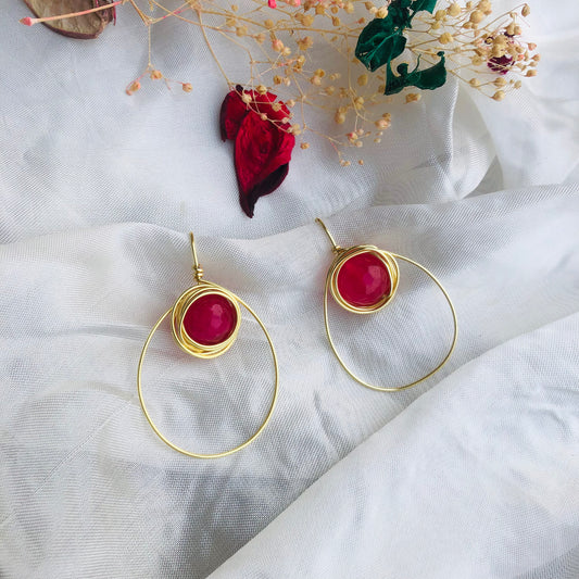 Rose Gleam Earrings