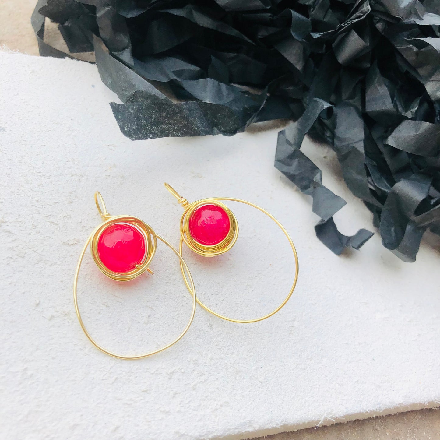 Rose Gleam Earrings