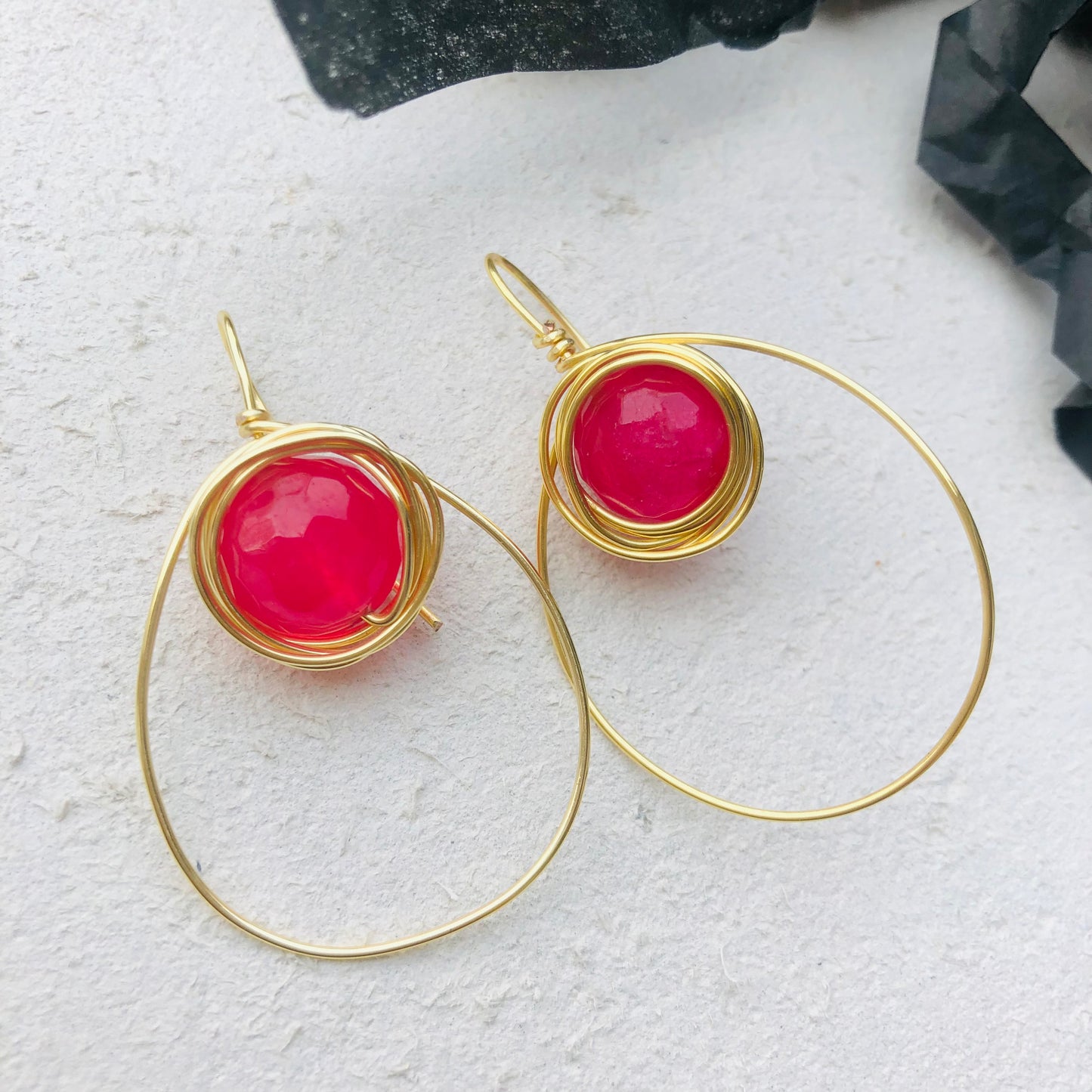 Rose Gleam Earrings