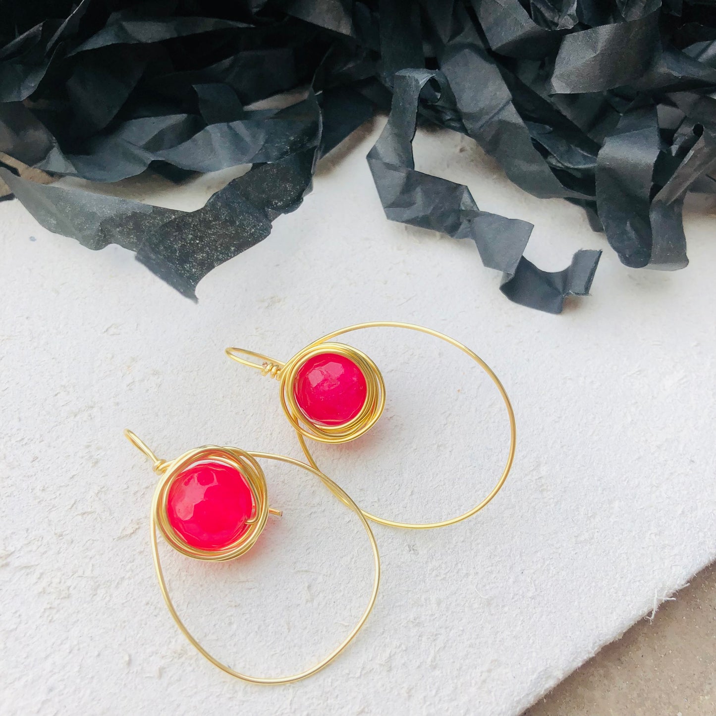 Rose Gleam Earrings