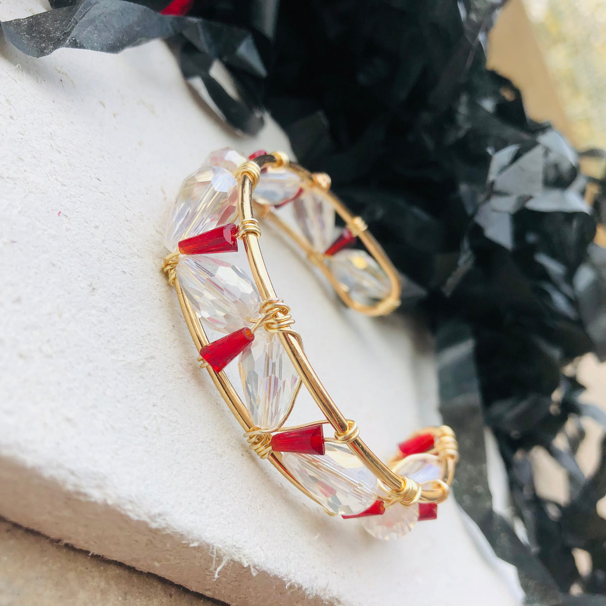 Gilded Sparkle Cuff